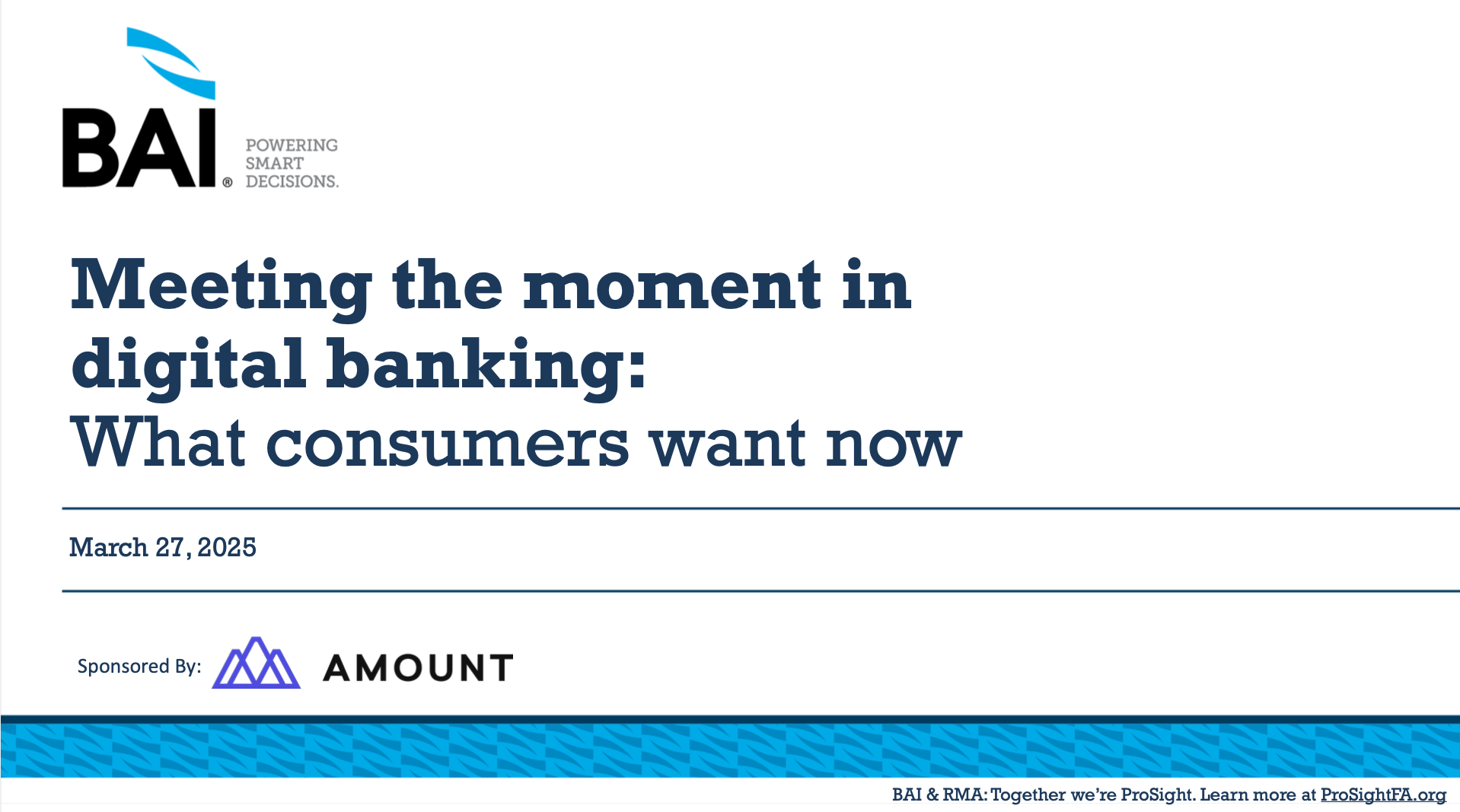 BAI Webinar Title page